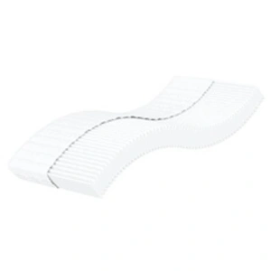 vidaXL Matelas en mousse blanc 80x200 cm dureté H2 H3 pas cher