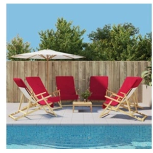 Comparateur de prix : vidaXL Serviettes de plage 6 pcs bordeaux 60x135 cm tissu 400 GSM
