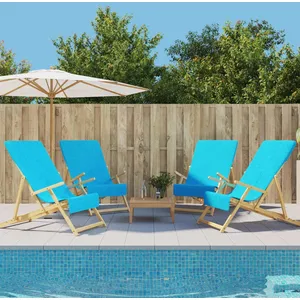Comparateur de prix : vidaXL Serviettes de plage 4 pcs turquoise 60x135 cm tissu 400 GSM