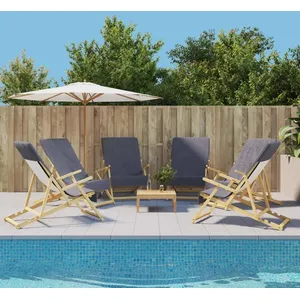 Comparateur de prix : vidaXL Serviettes de plage 6 pcs anthracite 60x135 cm tissu 400 GSM