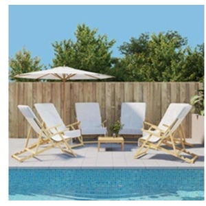 Comparateur de prix : vidaXL Serviettes de plage 6 pcs blanc 60x135 cm tissu 400 GSM