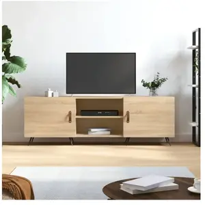 VIDAXL Meuble TV - Chêne Sonoma pas cher