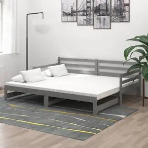 vidaXL Lit de jour avec lit gigogne et matelas noir 100x200 cm velours