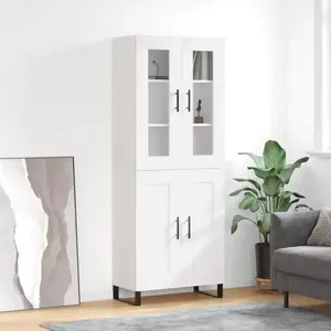 vidaXL 3198361 - Blanc pas cher