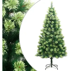 Comparateur de prix : vidaXL Sapin de Noël artificiel à charnières avec support 150 cm
