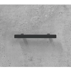 vidaXL Buffet haut Gris béton 34,5x34x180 cm Bois d'ingénierie pas cher