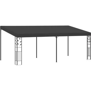 vidaXL Buffet haut Sonoma gris 69,5x34x180 cm Bois d'ingénierie pas cher