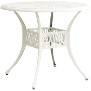 vidaXL Buffet haut Blanc 34,5x34x180 cm Bois d'ingénierie pas cher