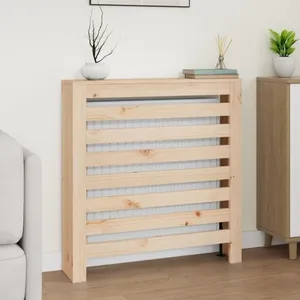 Comparateur de prix : vidaXL Cache-radiateur 79,5x19x84 cm Bois massif de pin
