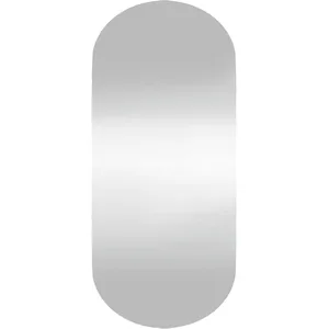 vidaXL Miroir mural 40x90 cm Verre Ovale pas cher