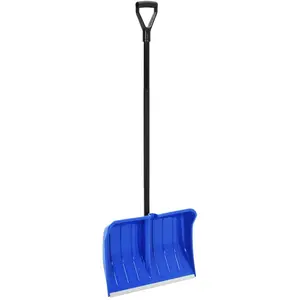 VIDAXL Pelle à neige Bleu 147 cm Métal pas cher