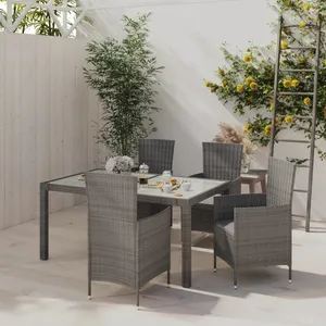 vidaXL Sommier à lattes de lit avec matelas Cappuccino 100x200 cm pas cher