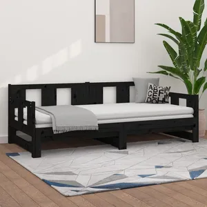 vidaXL Sommier à lattes de lit avec matelas Cappuccino 90x190 cm pas cher