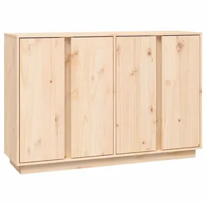 vidaXL Buffet 120x35x80 cm Bois massif de pin pas cher