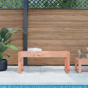 vidaXL Banc de jardin 110x38x45 cm bois massif de douglas pas cher