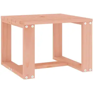 Comparateur de prix : vidaXL Table d'appoint de jardin 40x38x28,5 cm bois massif de douglas