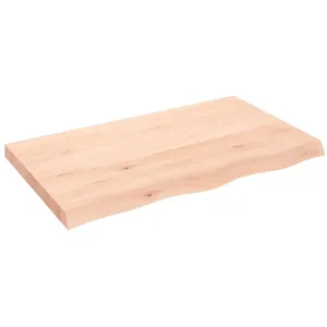 Comparateur de prix : vidaXL Étagère murale 100x60x(2-6) cm bois de chêne massif non traité