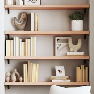 Comparateur de prix : vidaXL Étagère murale 100x30x(2-4) cm bois de chêne massif non traité