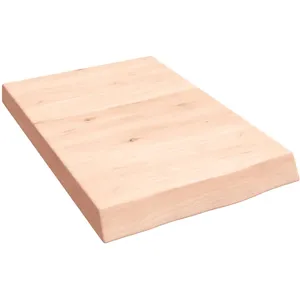 Comparateur de prix : vidaXL Étagère murale 40x60x(2-6) cm bois de chêne massif non traité