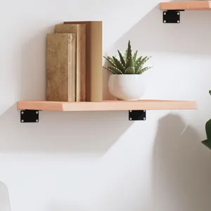 Comparateur de prix : vidaXL Étagère murale 40x20x2 cm bois de chêne massif non traité