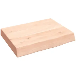 Comparateur de prix : vidaXL Étagère murale 40x30x(2-6) cm bois de chêne massif non traité