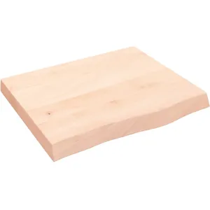 Comparateur de prix : vidaXL Étagère murale 60x50x(2-6) cm bois de chêne massif non traité
