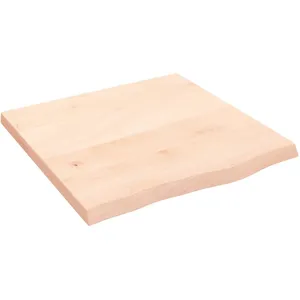 Comparateur de prix : vidaXL Étagère murale 60x60x(2-4) cm bois de chêne massif non traité