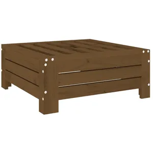 Comparateur de prix : vidaXL Couvercle de base de parasol marron miel bois massif de pin