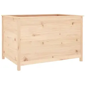 vidaXL Lit surélevé de jardin 119,5x82,5x78 cm bois de pin massif pas cher