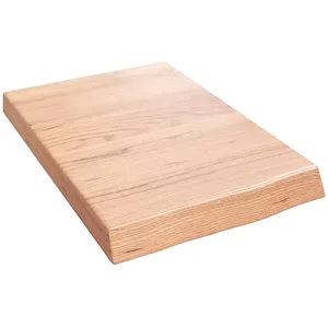 Comparateur de prix : vidaXL Étagère murale marron clair bois chêne massif traité