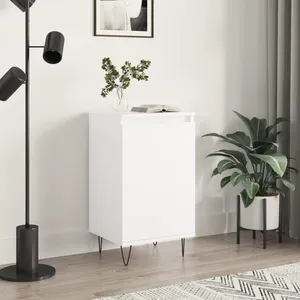 Comparateur de prix : vidaXL Buffet blanc 40x35x70 cm bois d’ingénierie