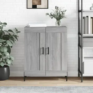 VidaXL Buffet Sonoma Gris pas cher