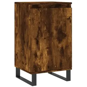 vidaXL Buffet chêne fumé 40x35x70 cm bois d'ingénierie