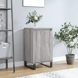 vidaXL Buffet sonoma gris 40x35x70 cm bois d'ingénierie pas cher