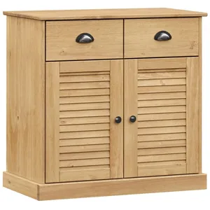 vidaXL Buffet avec tiroirs VIGO 78x40x75 cm bois massif de pin