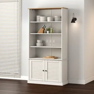 Comparateur de prix : vidaXL Bibliothèque VIGO blanc 85x35x170 cm bois massif de pin