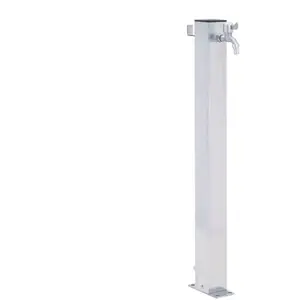 Comparateur de prix : vidaXL Colonne à eau de jardin 80 cm acier inoxydable carré