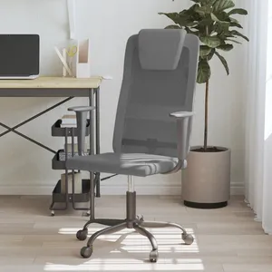 Comparateur de prix : vidaXL Chaise de bureau réglable en hauteur gris