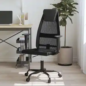 Comparateur de prix : vidaXL Chaise de bureau réglable en hauteur noir