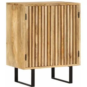 vidaXL Buffet avec 2 portes 55x35x70 cm bois massif de manguier