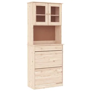 Comparateur de prix : vidaXL Buffet ALTA 77x35x188 cm bois massif de pin