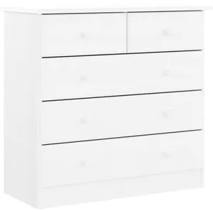 Comparateur de prix : vidaXL Commode ALTA blanc 77x35x73 cm bois massif de pin