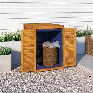 Comparateur de prix : vidaXL Boîte de rangement de jardin 70x87x104 cm bois massif d'acacia