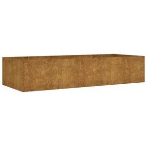 vidaXL Lit surélevé de jardin 200x80x40 cm acier corten pas cher