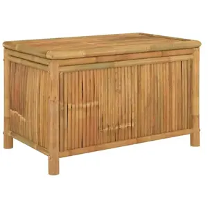 Comparateur de prix : vidaXL Boîte de rangement de jardin 90x52x55 cm Bambou