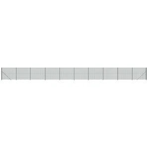 Comparateur de prix : vidaXL Clôture en treillis métallique avec bride vert 2x25 m