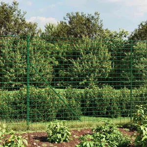 Comparateur de prix : vidaXL Clôture en treillis métallique vert 2x10 m acier galvanisé