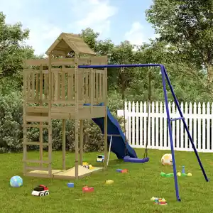 Comparateur de prix : vidaXL Aire de jeux d'extérieur bois de pin imprégné