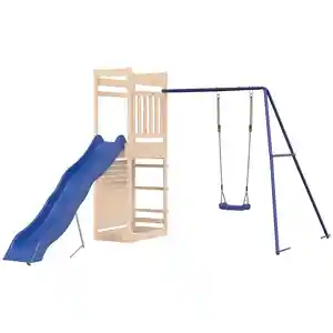 Comparateur de prix : vidaXL Aire de jeux d'extérieur bois de pin massif