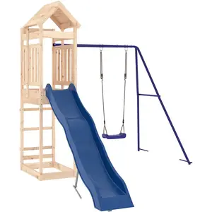 Comparateur de prix : vidaXL Aire de jeux d'extérieur bois de pin massif